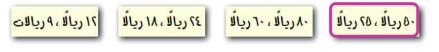 نسبة التخفيضات 