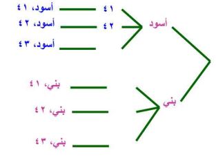 مخطط الشجرة