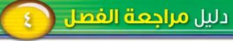 دليل مراجعة الفصل الرابع