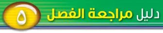 دليل مراجعة الفصل الخامس