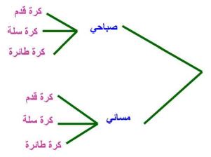 مخطط الشجرة
