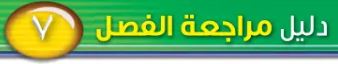 دليل مراجعة الفصل السابع