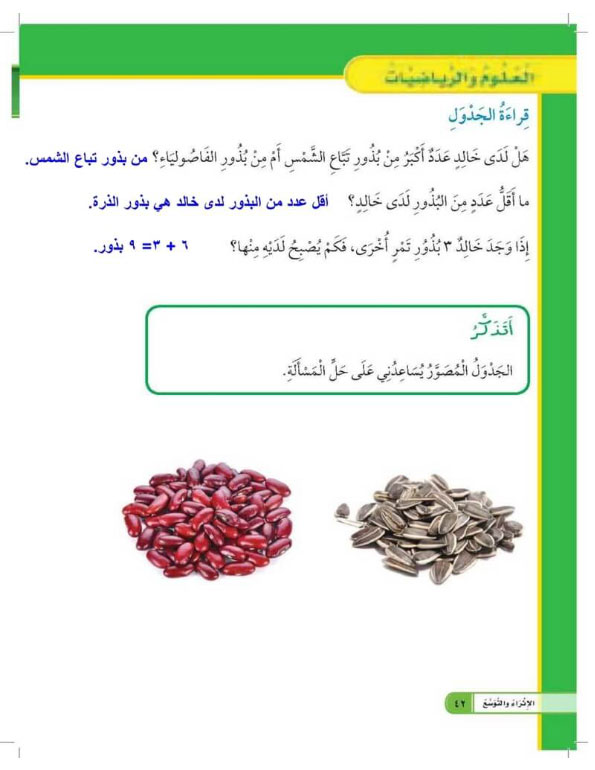 العلوم والرياضيات