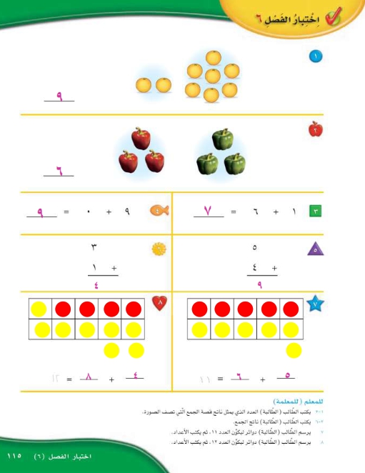 اختبار الفصل