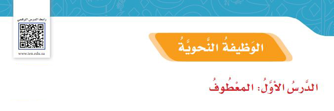 الوظيفة النحوية