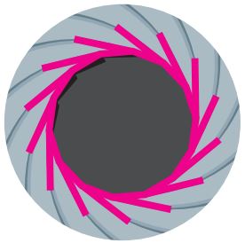 عدسة